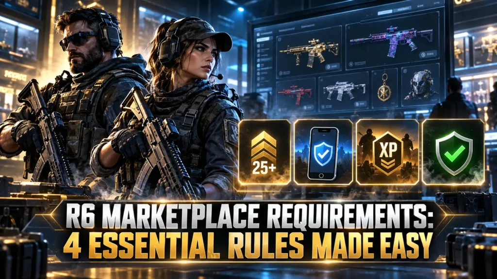 R6 Marketplace Requirements - 4 Essential Rules Made Easy