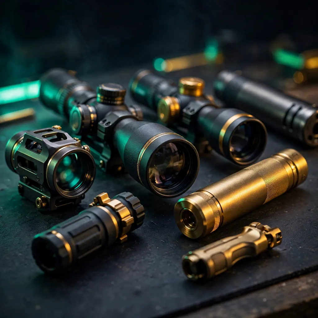 Finishes for the parts on your weapon.