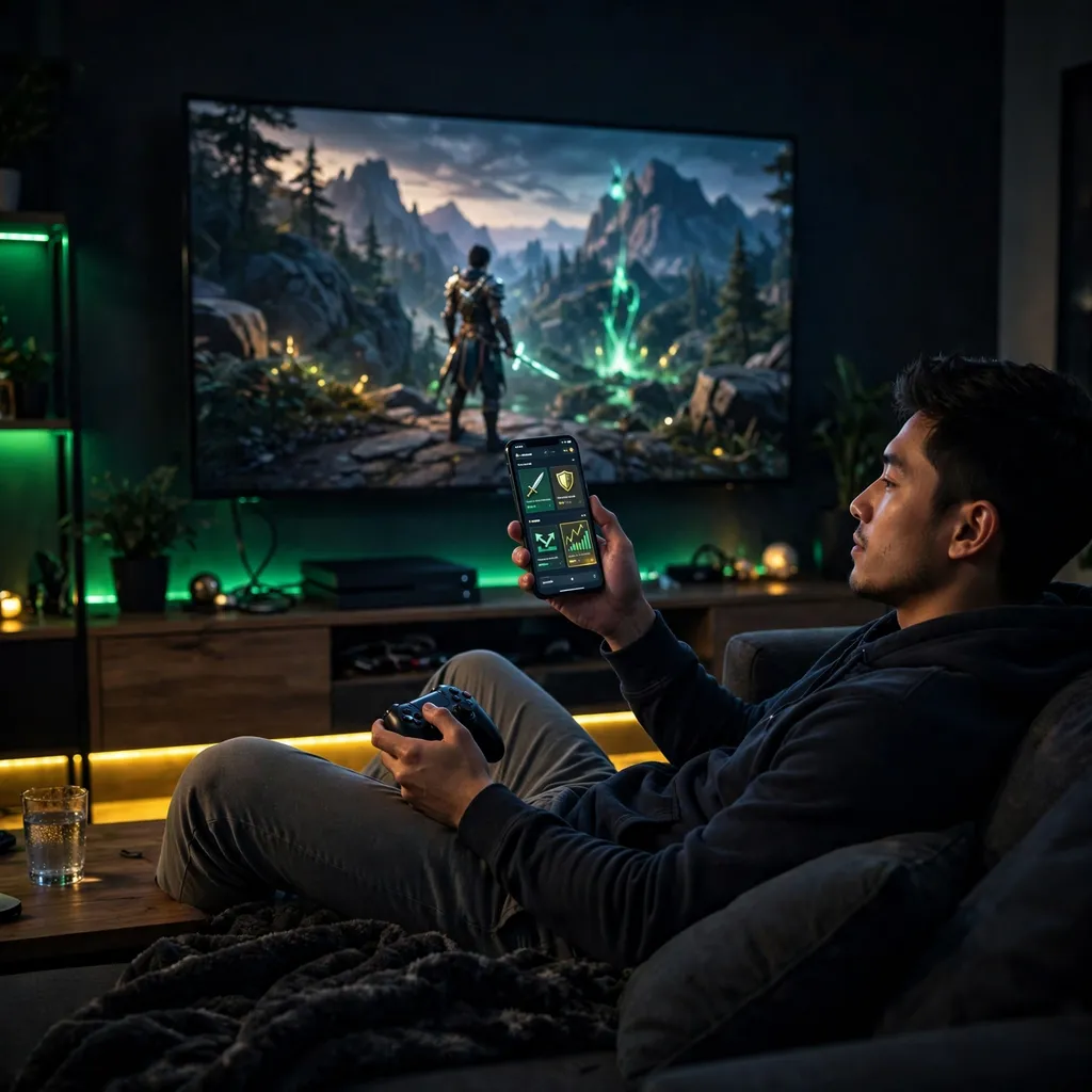 Console players trade by browser.
