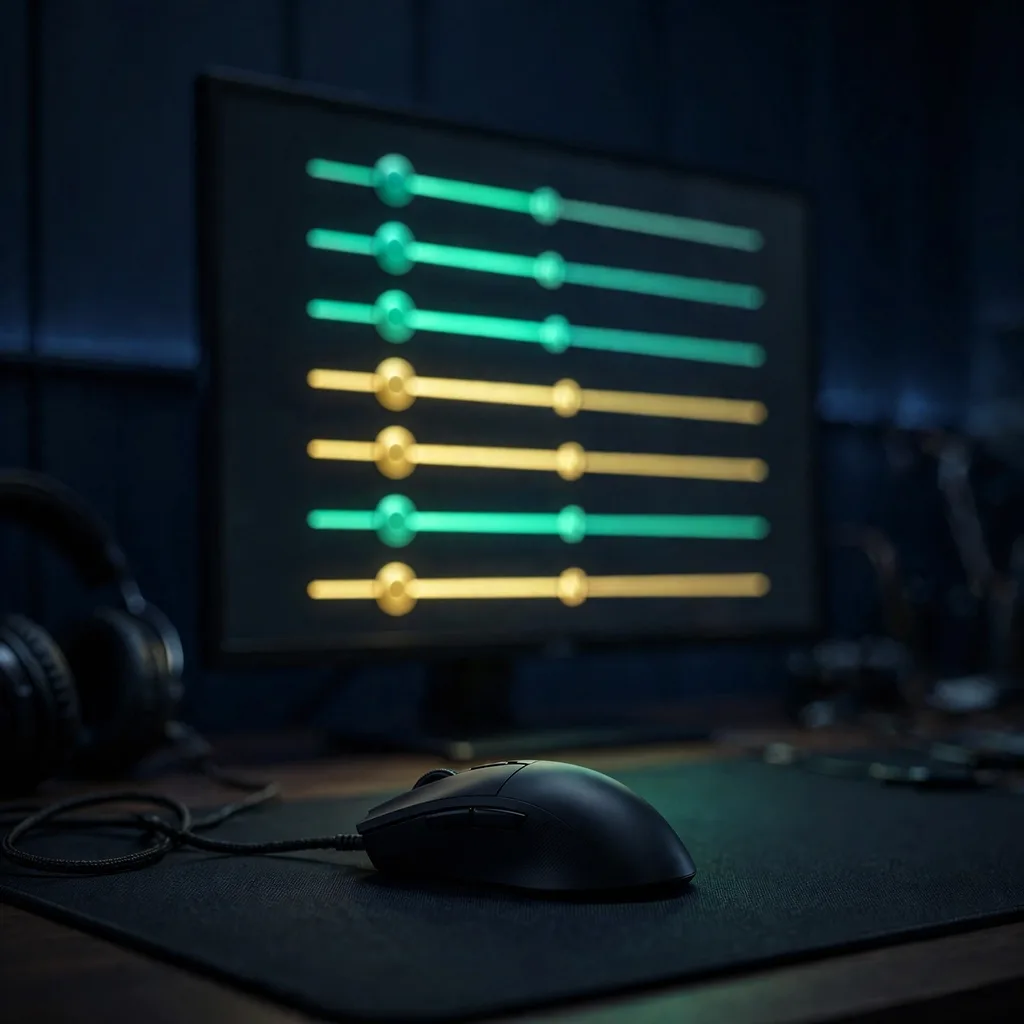 Think in eDPI, not raw sensitivity.
