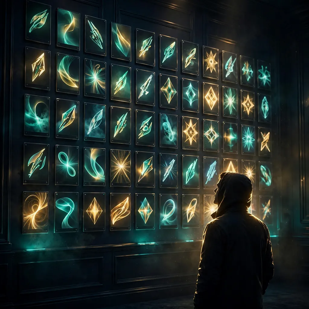 The whole skins landscape, one door.